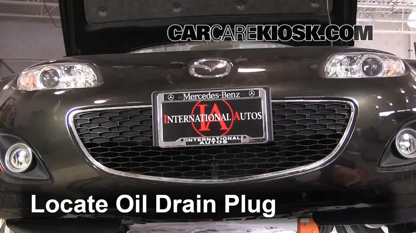 2011 Mazda MX-5 Miata Grand Touring 2.0L 4 Cyl. Oil Change Oil and Oil Filter